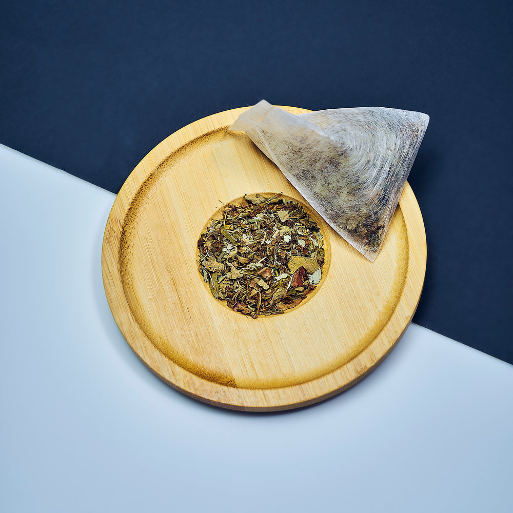 
                  
                    CALM: Rest, Ease, Exhale.This tranquil tea has swift adaptogenic properties to quickly alleviate stress, calm the mind and nervous system. It also promotes cognitive function, and has aromatSmooth September, LLCOur Tea CollectionHerbal Tea by Hand
                  
                