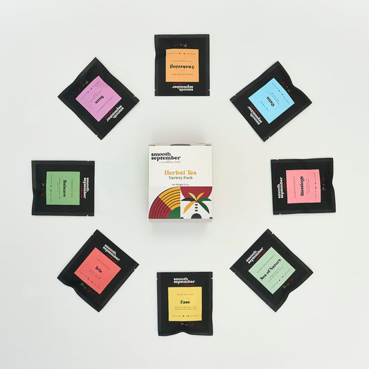 Herbal Tea Variety Pack: 8 Caffeine-Free Wellness Blends