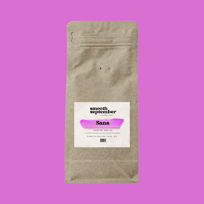 Sana Herbal Tea by Our Tea Collection features a soothing blend of soursop leaf, lavender, and ginger root, known for its calming effects. This caffeine-free herbal tea infusion is part of a collection of health teas, providing organic, healthy drinks for wellness enthusiasts.