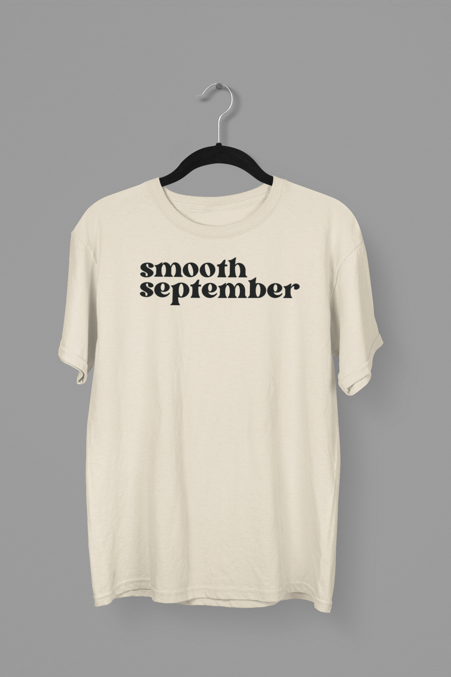 Smooth September t-shirtRep Smooth September with our new t-shirts! This unisex shirt is great for warm weather or layering during the colder months. With fabric that breathes and is comforSmooth September, LLCMerchandiset-shirt & tops