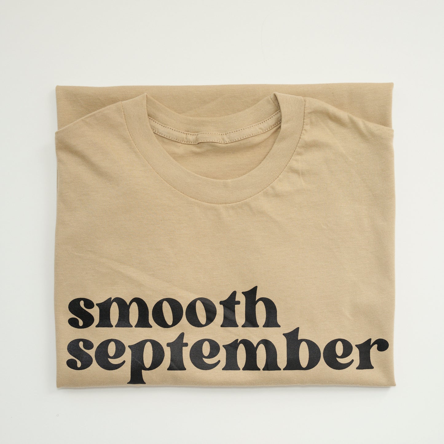 
                  
                    Smooth September t-shirtRep Smooth September with our new t-shirts! This unisex shirt is great for warm weather or layering during the colder months. With fabric that breathes and is comforSmooth September, LLCMerchandiset-shirt & tops
                  
                